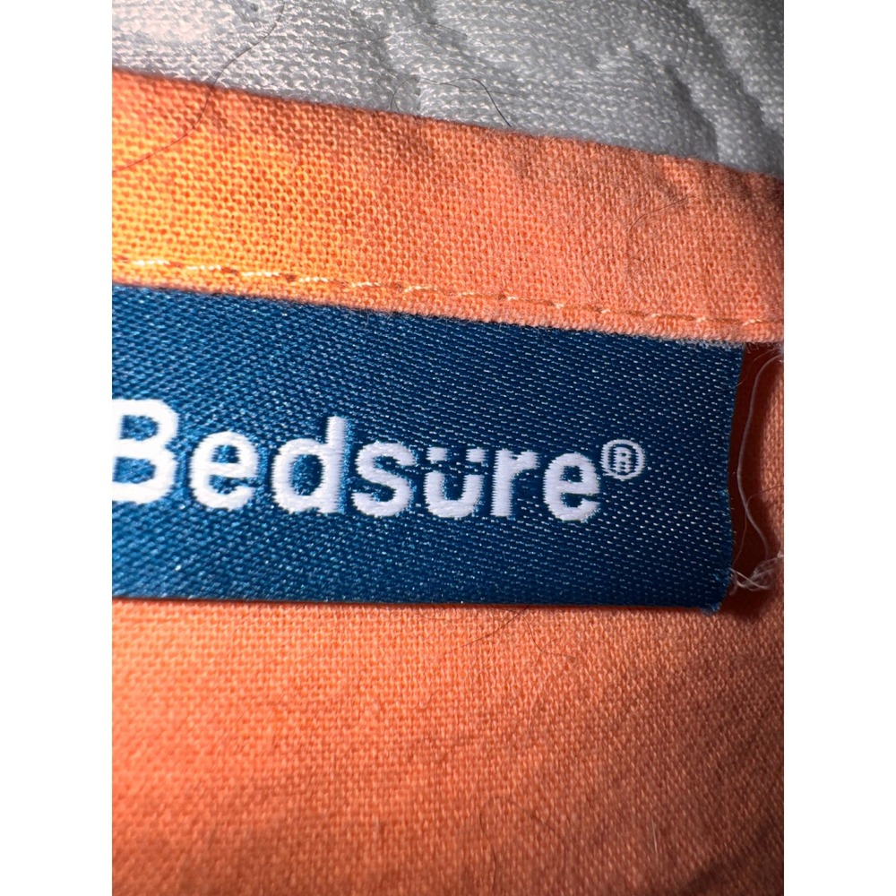 BedSure Waffle Knit Queen Duvet and Pillows Set‎ Coral Peach Cozy Soft - Picture 2 of 5
